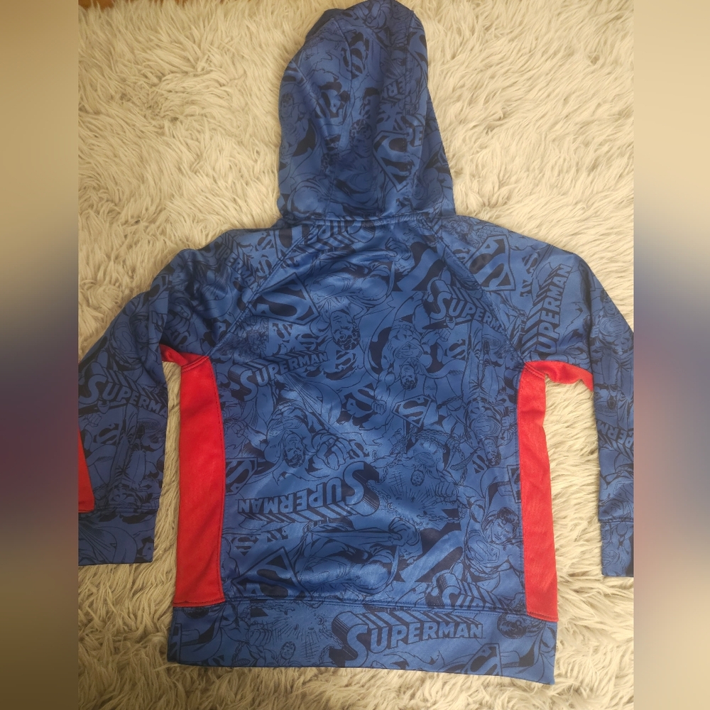 DC Comics Superman Red and Blue Sweatshirt - Picture 3 of 3